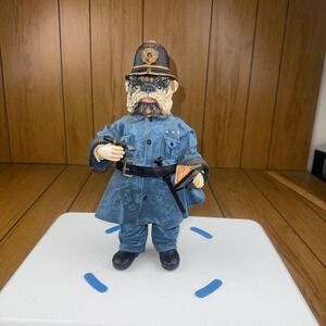 1989‎ Folkart Possible Dreams Bulldog Police Officer Figurine Statue